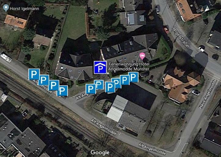 Business-Travel-Apartment & Ferienwohnung Muenster, Kontaktloser Check-In Von 15 Bis 24 Uhr Moeglich, Mit Sb-Kiosk Exteriör bild